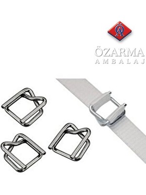Özarma Ambalaj - Bukle Çember Tokası 16 MM / 1000 Adet