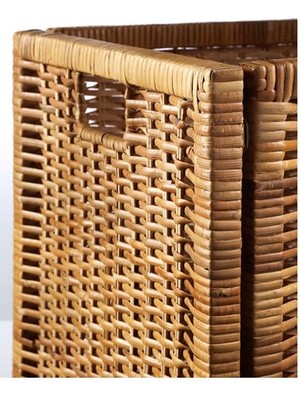 IKEA Rattan Sepet Kutu Düzenleyici  32X35X32 cm 1 Adet Rattan Renk Çok Amaçlı Kullanım Kare