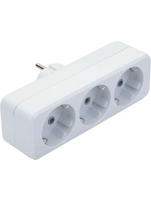 Topraklı Lale Golyat Üçlü Priz Çoğaltıcı 3'lü