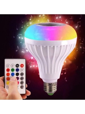 Music Bulb Bluetooth Hoparlör Akıllı LED Ampul Lamba