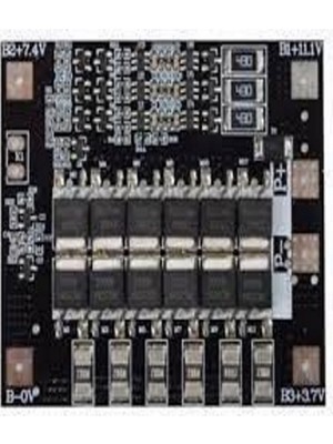 Sanec 4s 50A Lityum Pil Koruma Kurulu Bms Pcb Board 3.2V 18650