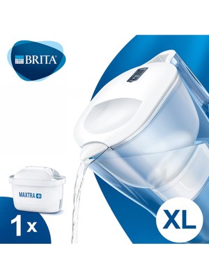 Brita Aluna XL Filtreli Su Arıtmalı Sürahi - Beyaz