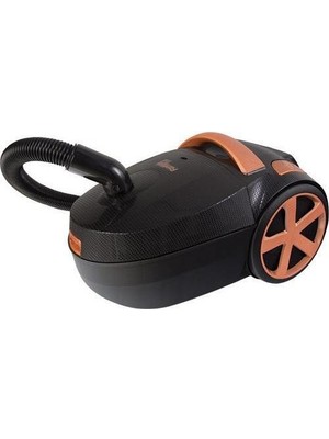 Fantom DC3000 Elektrikli Süpürge 850 Watt Güç ile 5 L Toz Torbası Kapasitesine Sahip Siyah