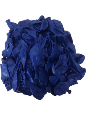 Patladı Gitti 12 Inç Koyu Mavi Balon 10 Adet