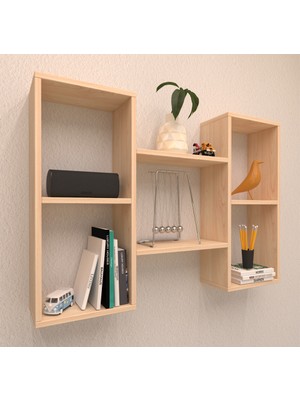 Rafkestir Kule  Duvar Rafı Akçaağaç ( Mat )