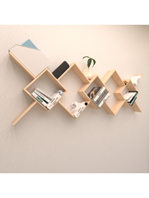 Rafkestir Mina Duvar Rafı Akçaağaç ( Mat )