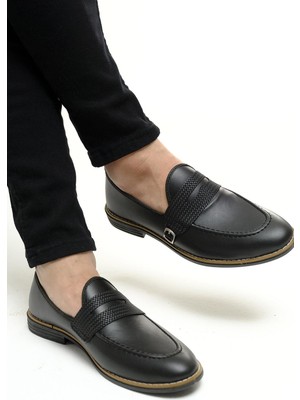 Oksit Orlan Toka Detaylı Erkek Klasik Ayakkabı