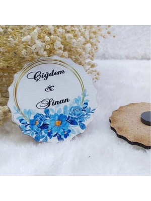 Hayaller Dükkanı 30 Adet Buzdolabı Nişan Magnet