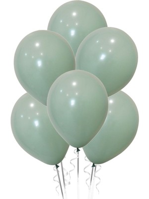 Best Parti Küf Yeşili Lateks Balon 100 Adet