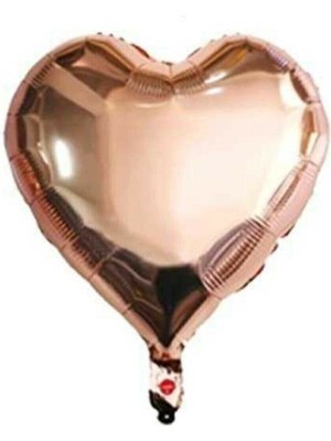 Best Parti Rose Gold Kalp Folyo Balon 45 cm - 1 Adet