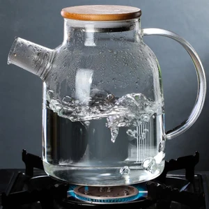 Sanlindousanlindou Borosilikat Isıya Dayanıklı Cam Çaydanlık - Şeffaf (Yurt Dışından)