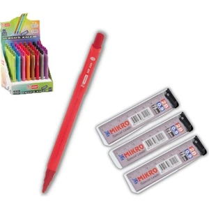 0.9 mm Uçlu Kalem ve 0,9 mm Ucu 3 Adet Mikro MP-330 Versatil Kalem Seti 1 Paket