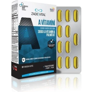 Zade Vital A Vitamini 30 Yumuşak Kapsül