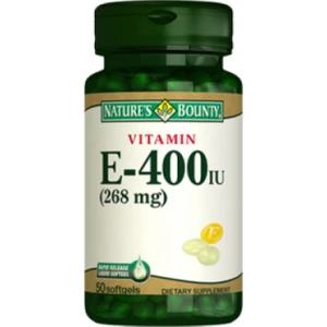 Nature's Bounty Vitamin E-400 Iu 50 Softgel