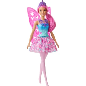 Dreamtopia Peri Bebekler - Mavi, Pembe Elbiseli, Pembe Saçlı GJJ99