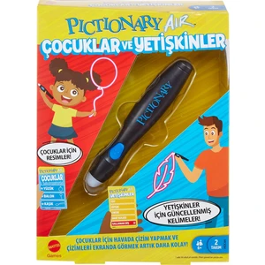 Air Çocuklar ve Yetişkinler İçin Çizim oyunu, Akıllı Cihazlara Bağlanır, 6 Yaş ve Üzeri İçin, Mattel Games HDC66
