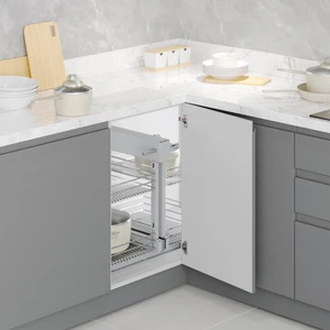 Bağımsız Kör Köşe Mekanizması Sol 45CM Krom