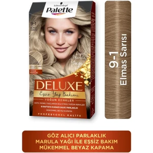 Shwarzkopf Palette Deluxe 9-1 Dıamond Blond Saç Boyası