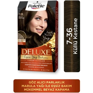 Shwarzkopf Palette Deluxe Yoğun Renkler 7-36 Küllü Kestane Saç Boyası