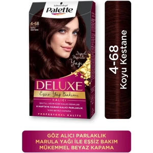 Deluxe Kalıcı Renkler 4-68 Koyu Kestane Saç Boyası