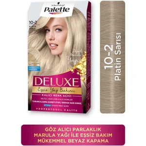 Deluxe Kalıcı Renk Açıcı 10-2 Platin Sarısı Saç Boyası