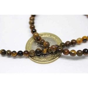 Yaşam Tohumu Kaplan Gözü Taşı 4mm/10 Adet