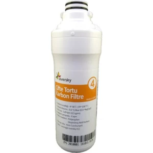 Eversky Tezgah Üstü Su Arıtma Cihazı Çifte Tortu Yedek Karbon Filtre SU32 EVR04