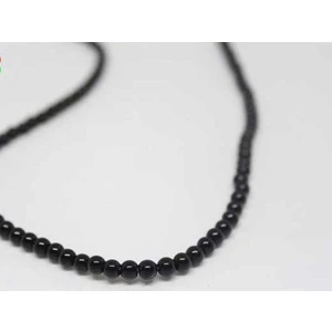 Yaşam Tohumu Onix (Oniks) Taşı Parlak Dizi 4mm