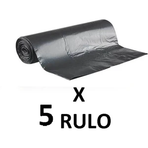 J-500 gr Jumbo Boy Çöp Torbası 80x110 cm 10'lu Rulo x 5 Paket = 50 Adet