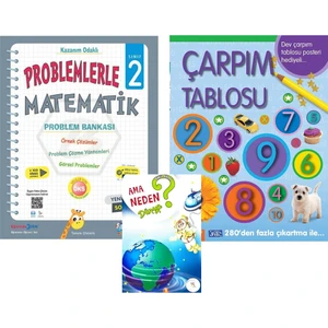 Üçgen Yayıncılık 2. Sınıf Problemlerle Matematik+ Çarpım Tablosu