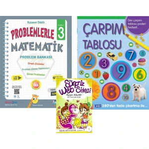 Üçgen Yayıncılık 3. Sınıf Problemlerle Matematik+ Çarpım Tablosu