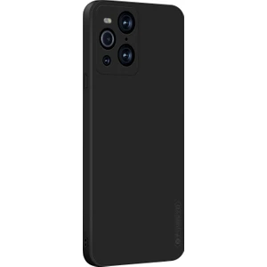 Oppo Find X3 / Find X3 Pro Için Sıvı Silikon Tpu Kılıf Siyah (Yurt Dışından)