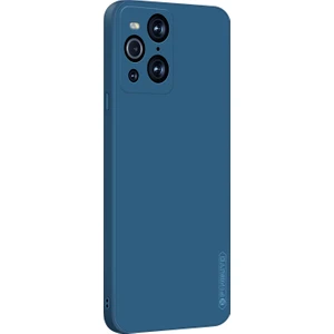 Oppo Find X3 / Find X3 Pro Için Sıvı Silikon Tpu Kılıf Mavi (Yurt Dışından)