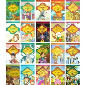 4. ve 5. Sınıflar Için 100 Temel Eser 20 Kitap Set