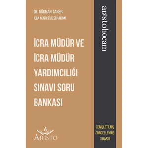 Aristo Yayınevi Icra Müdür ve Icra Müdür Yardımcılığı Sınavı Soru Bankası