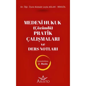 Medenî Hukuk (Çözümlü) Pratik Çalışmaları ve Ders Notları