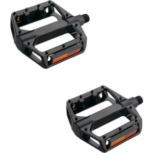 Hsgl Bisiklet Geniş Bilyalı Reflektörlü Siyah Pedal P-896