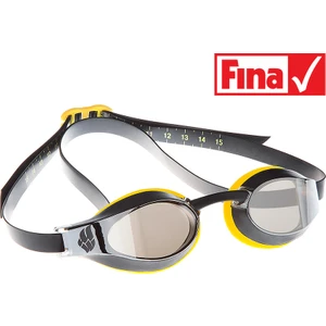 Mad Wave Racing Goggles X-Look Mirror Yellow One S