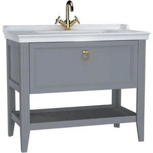 Vitra Valarte 100CM Gri Alt Modül ve Lavabo 62184