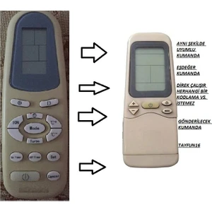 Regal Klima Kumandası - Eşdeğer