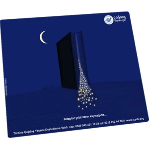 Çağdaş Yaşamı Destekleme Derneği Mousepad Yıldız Standart 22 x 18 cm