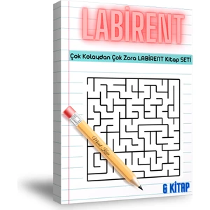 Çok Kolaydan Çok Zora Labirent Kitap Seti (6 Kitap) (Ciltli)