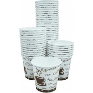 Karton Bardak 4 Oz Karton Bardak 100'lü Mini Kahve Bardağı