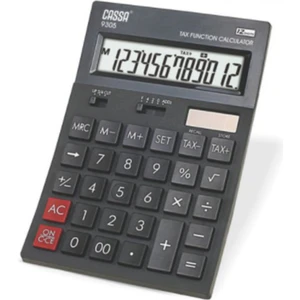 Hesap Makinesi 9305 Vergi Fonksiyonu ile 12 Haneli Ekranlı Kullanışlı Model