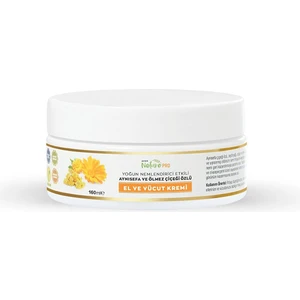 Naturepro Yoğun Nemlendiricili Aynısefa ve Ölmez Çiçeği Özlü El ve Vücut Kremi 160 Ml.