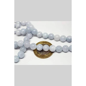 Yaşam Tohumu Akuamarin Taşı 8mm/3 Adet