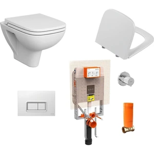 Vitra S20 Rimex Asma Klozet ve Vitra Gömme Rezervuar Tam Set