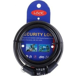 Lock 12X1200 mm Taşıması Kolay Şifreli Bisiklet, Motor Kilidi Kilit