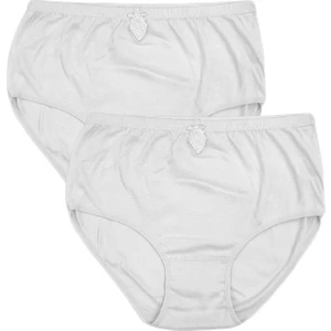 Kadın Pamuklu Penyesi Ribana Bato Yüksek Bel Slip Klasik Külot 2'li