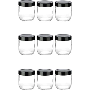 9 Lu Cam Kavanoz Set 425 ml